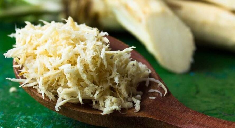 mierikswortelwortel voor de behandeling van artrose